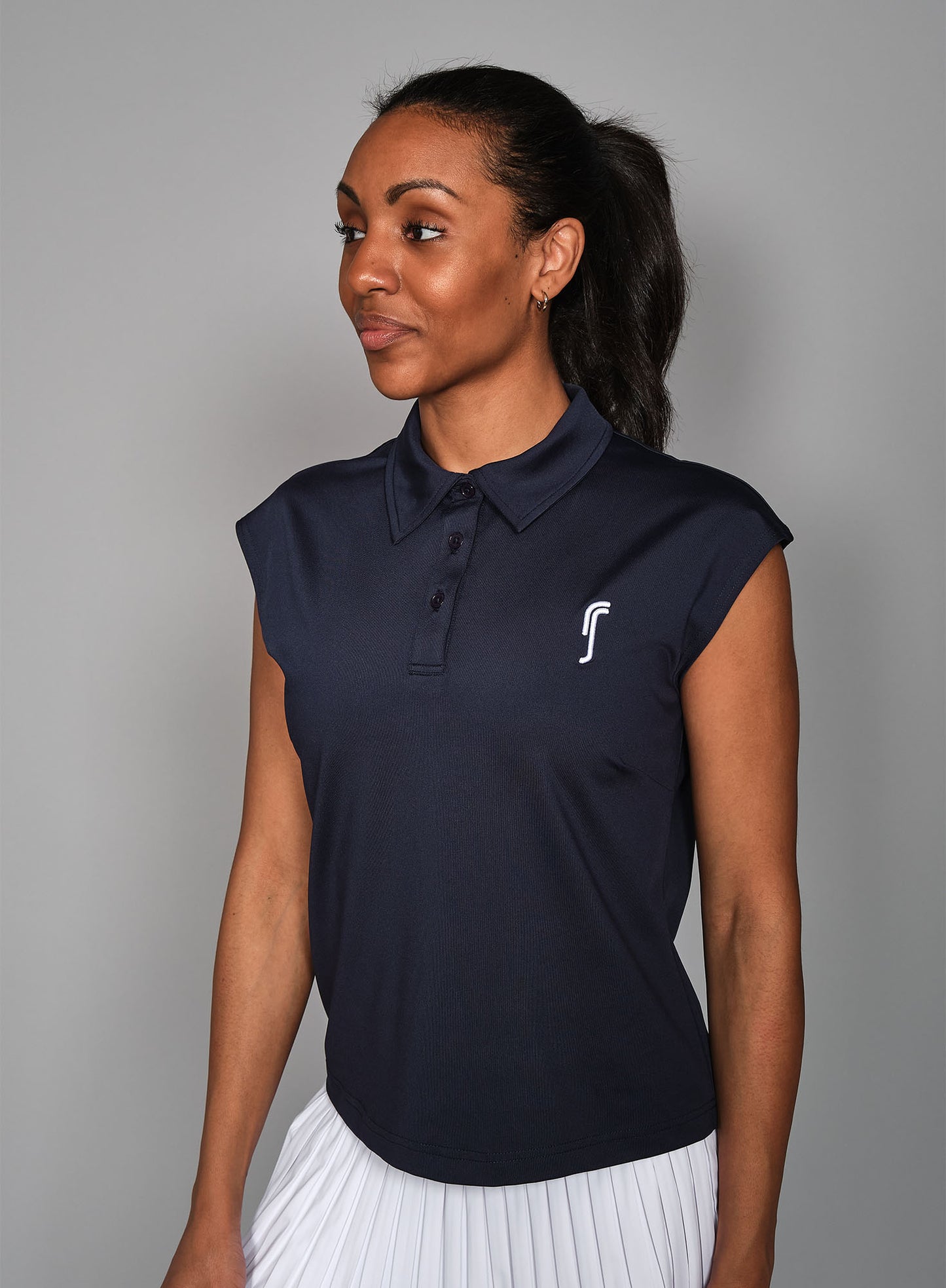 Performance Polo toppur - dökkblár
