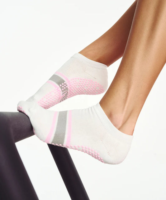 Ökkla grip sokkar - 80's stripe